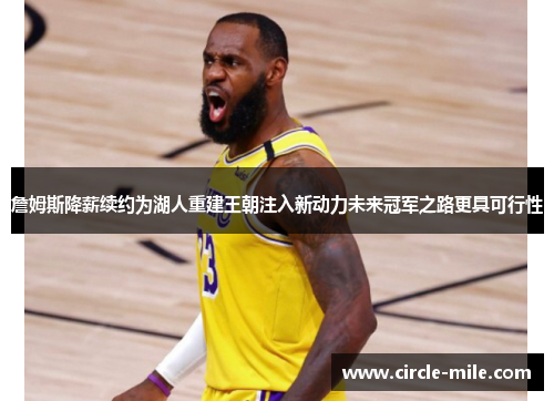 詹姆斯降薪续约为湖人重建王朝注入新动力未来冠军之路更具可行性